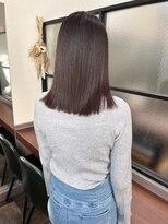 プチメゾントウキョウ(Petit Maison Tokyo)&nbsp;切りっぱなしボブ_髪質改善ストレート