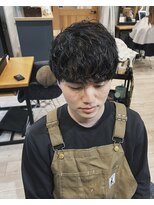 マノハル(MANOHARU)&nbsp;くせ毛風パーマ/マッシュ/黒髪