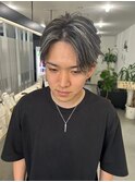 波巻きツイストスパイラルパーマ/フェザーパーマ/眉毛/メンズ 