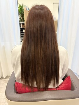 ウイ バイ ファースト 北四番丁店(u'i by first) バイオレットベージュロングスタイル