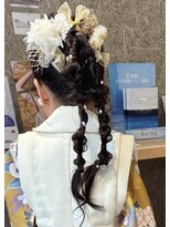 グッドライフヘアー(GOOD LIFE hair)&nbsp;『七五三着付け× ツインポニー』