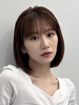 プラチナ(PLATINA) タッセルボブ韓国ヘア