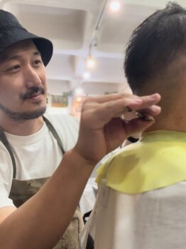 チアロルーチェ(Chiaro Luce)の写真/[最初から最後までマンツーマン]大型店が苦手な方に。悩みを相談しやすく、理想のメンズStyleを叶えます◇