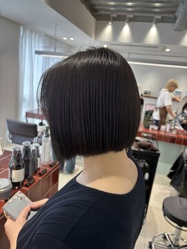 ガリカ 博多駅前(Gallica) ボブにオリーブグレージュで大人っぽく