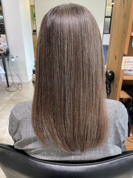 ダスティ 豊科駅前店(Dasty) グレージュ×髪質改善トリートメント