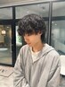 【メンズデザイナー 三浦担当】波巻きパーマ+カット+シャンプー+後処理