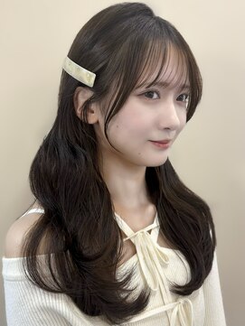 シエルバイアフロート(ciel by afloat) >>似合わせ前髪・顔周りカット、透明感カラー