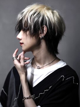クペウヘイヴン メンズ(cope'u HAVEN men's) ツートーンカラー ホワイトブロンド