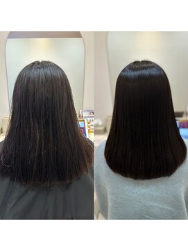 シンシア 銀座(sinsia) 髪内部から改善してサラ艶な髪に!