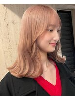 プネル 渋谷(PUNEL)&nbsp;渋谷/アプリコットオレンジ/外国人ニュアンスミディアム