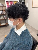 ヌークバイラヴェスト 四日市(neuk by lovest)&nbsp;【neuk服部】リバースセンターパートスパイラルパーマ