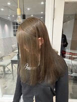 メゾン(Maison) ブリーチなしダブルカラーでできるオリーブベージュ