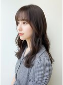 透明感髪質改善カラー◎艶髪レイヤーアッシュグレージュ春カラー