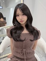 ラルム 新宿(LARME SHINJUKU)&nbsp;シアーバング/レイヤーカット/ミントグレージュ/新宿