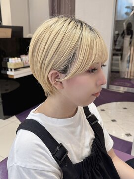 ハピネス 河原町店(Happiness) 京都美容室 顔まわりカット ショートカット 進詩織