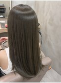 ブリーチなし☆オリーブベージュ