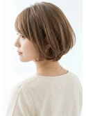 【30代40代50代】大人ひし形ショートボブ