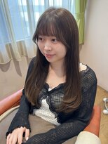 リタ(Lita)&nbsp;【透明感抜群ブリーチなし】ミルクベージュ/小顔顔周りカット
