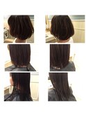まとまりあるばっさりボブスタイル☆   担当川上功介