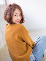 ジェム(GEM) **Gem Garden**ハネさせない☆内巻き前下がり大人ボブ