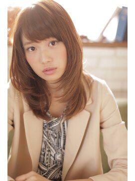 ジーナ 福岡天神(Zina) ☆Zina☆大人かわいいフェミニンセミロング２