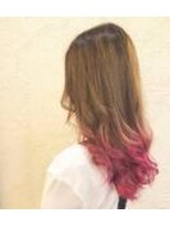 アフ(ahu)&nbsp;毛先カラー