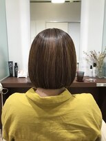 リプルヘアー ウエスト(ripple hair west)&nbsp;ハイライト×アッシュ×ボブ