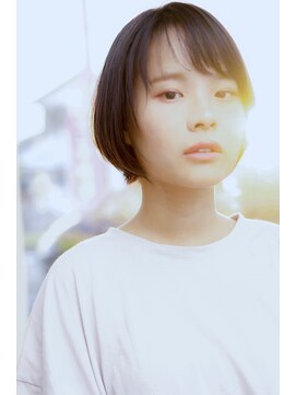 ヘアメイク エイト キリシマ(hair make No.8 kirishima) 《hair make No.8》丸みショート・担当中村