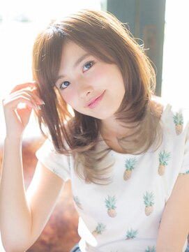 オルクドゥ(Orque deux) 30代40代人気◎透明感セミディ×インナーカラー/イルミナ/大通