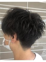 ジェイ エヌ バイ ネオリーブ(J/N by neolive)&nbsp;men'sくせ毛を活かしたパーマ風style♪