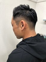 プラッキー(PLUCKY)&nbsp;フェード風七三スタイル