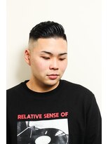 レンゲン(LENGEN)&nbsp;七三オールバックかき上げヘアコンマヘア１４３