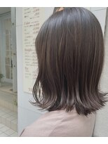 ルリアンヘアーメイク(le Lien hair make) オリーブグレージュ＋Aラインセミディ