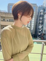 ロンド ストラーダ 心斎橋(Lond strada)&nbsp;ショート×ハイライト白髪ぼかし×シルキーベージュ[心斎橋]