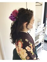 ヘアーメイク S&I&nbsp;卒業式/袴/ハーフアップ