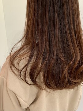 ムーン(moon) #似合わせカット #アースカラー #くびれヘア #デザインカラー