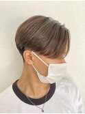美髪センターパート