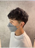 メンズパーマ/眞部凪沙