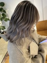 メリー オオサカ(Merly Osaka)&nbsp;色落ちも綺麗なアッシュ寄りミルクティー_white milk tea ash_