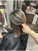 #ショコラアッシュ#ヘルシースタイル#ふんわりカール