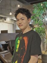 キュー(Cue_)&nbsp;スパイキーショートのロシパーマ　2 【影山】