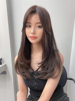 リッカ(LICCA)&nbsp;【LICCA 伊崎優李】韓国ヘア/レイヤーカット/前髪/顔まわり