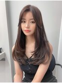 【LICCA 伊崎優李】韓国ヘア/レイヤーカット/前髪/顔まわり