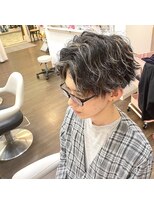 ヘアアンドビューティ ガーデン ベルモール店(HAIR AND BEAUTY GARDEN)&nbsp;波打ち×ハイライト