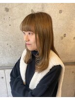 エミュ 天文館店(eMu) ミディアムレイヤースタイル
