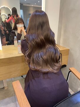 ジーナ 本八幡(Zina) 大人かわいい20代30代40代小顔ショコラベージュ　Zina本八幡