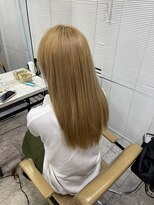 アジールヘア 所沢プロペ通り店(agir hair)&nbsp;ワンカールセミディシアーカラー姫カットケアブリーチ美髪所沢