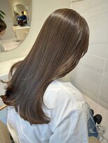 ミズチャーム(Ms.CHARM)&nbsp;シアーカラー/ミルクティーアッシュベージュ