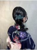 《着付け》浴衣×サイドクラゲ