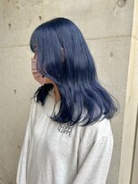 ヘアーデザイン アルエ(HAIR×design ARUE) ネイビーブルー